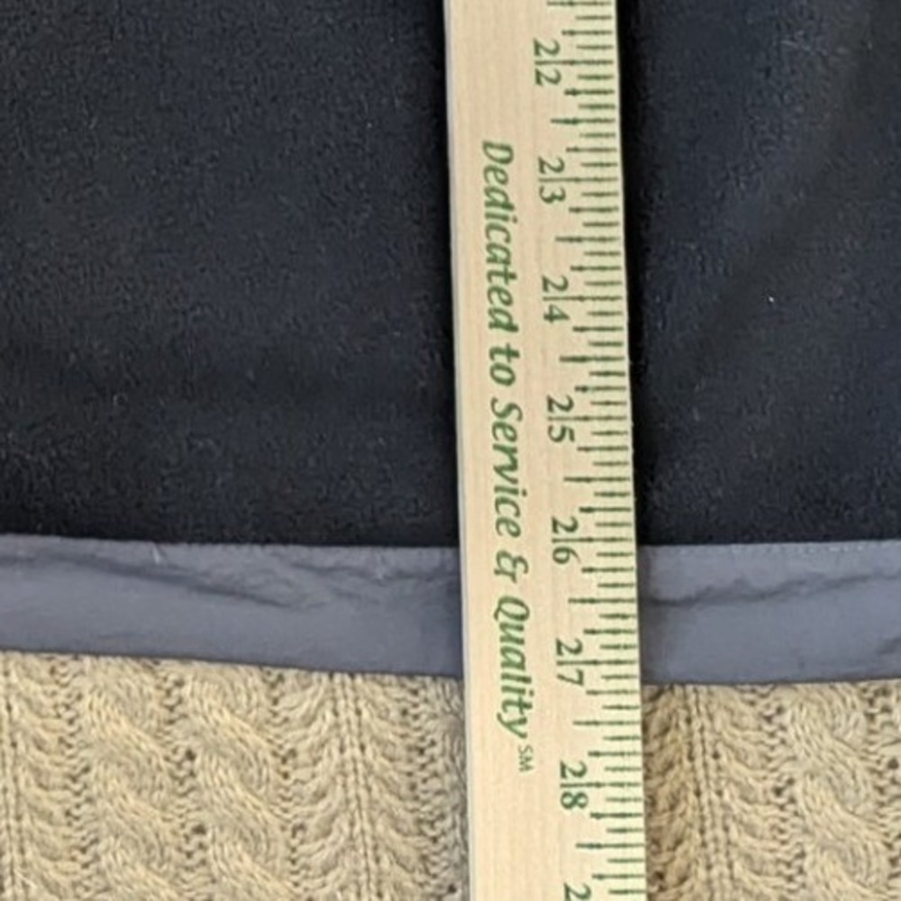 The North Face Denali Fleece Jacket Grey Black Full Zip Men's Medium - Picture 5 of 5